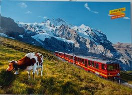 Jungfraubahn-Doppeltriebwagen BDhe 4/8 Nr. 213