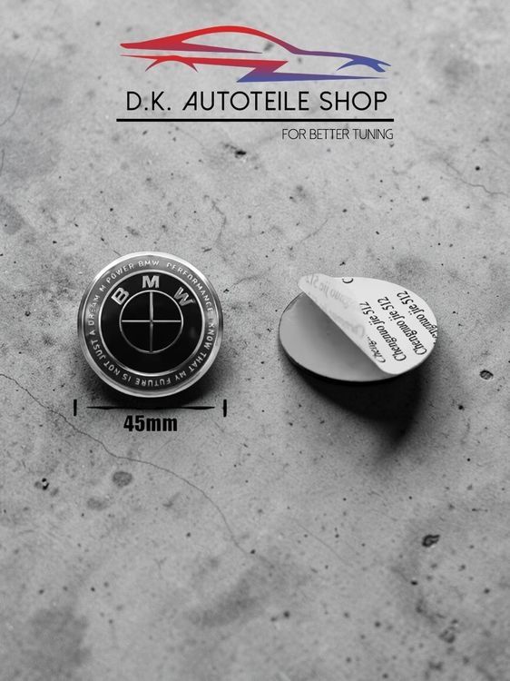 BMW Tutti i ricambio: BMW Lenkrad Emblem Logo 45mm Neu – Nuovo e nell'imballaggio originale da Balsthal venduto da D.K.Autoteile10 4