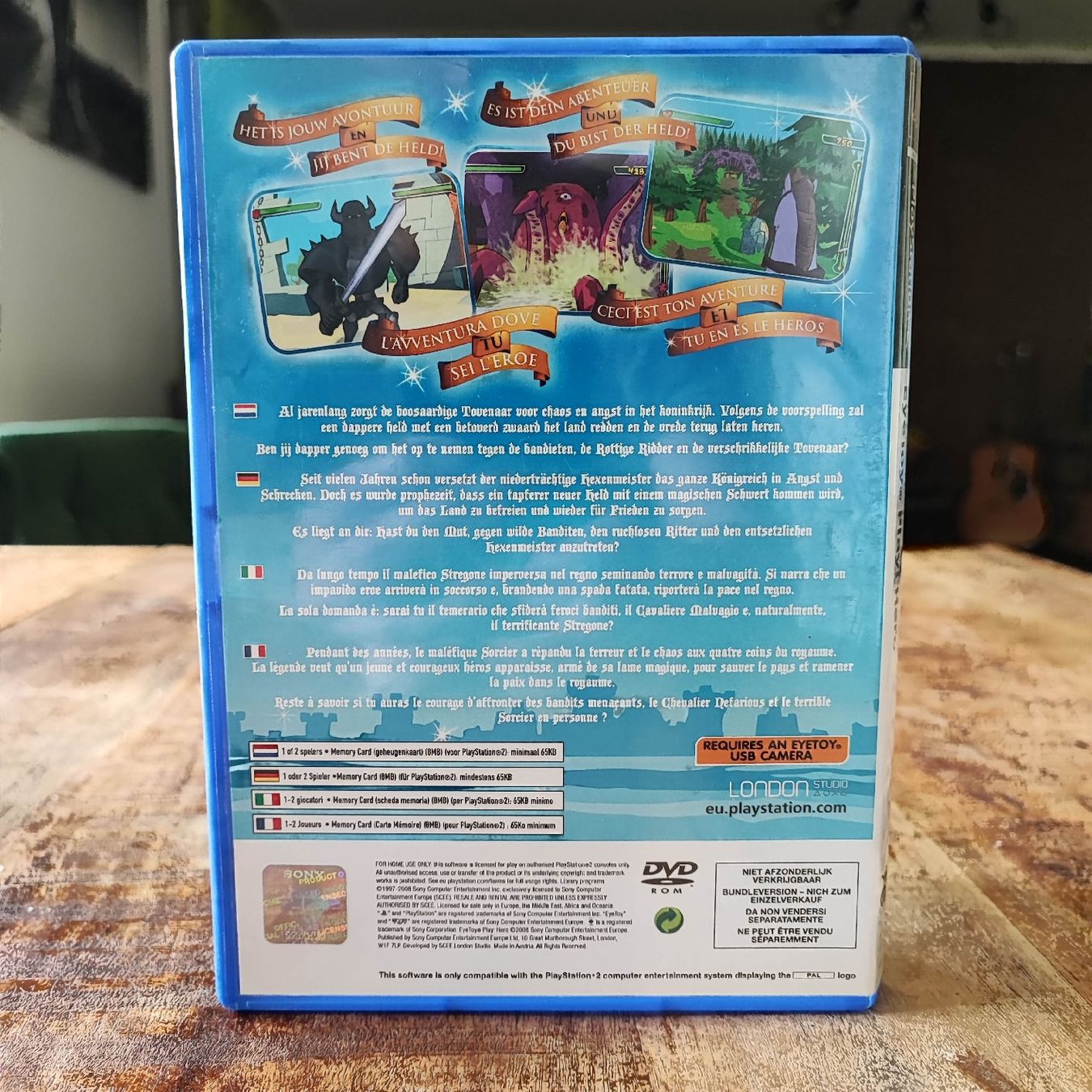 Sony Spiele: Playstation 2 Spiel Eye Play Hero PS2 Game  – Gebraucht aus Dübendorf von kb86_MOVIE 1