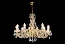 Kronleuchter Charm 10 Gold