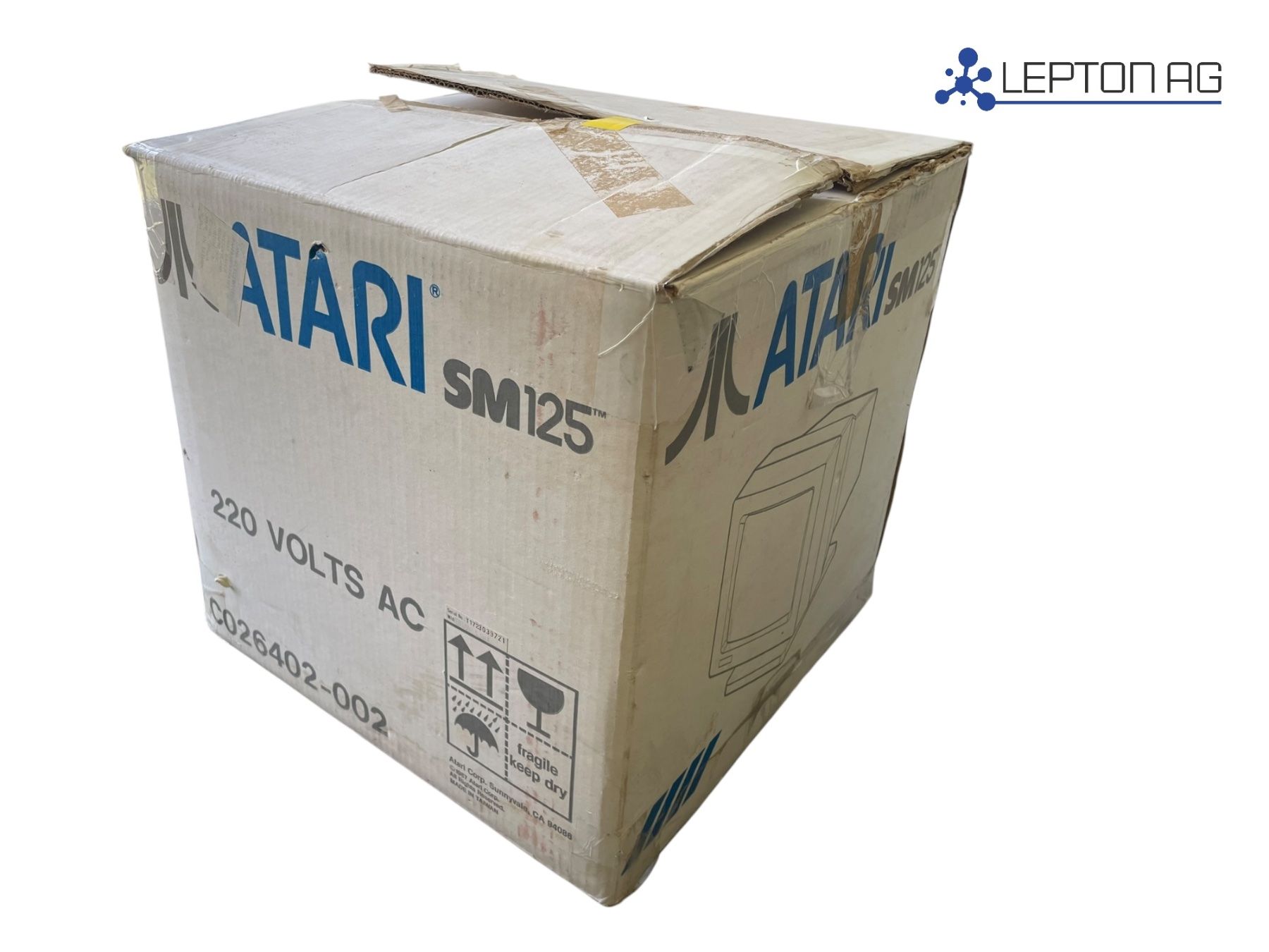 Atari Monitore: Atari SM-125 Bildschirm/ 1987 – Gebraucht aus Niederdorf von LeptonAG 3
