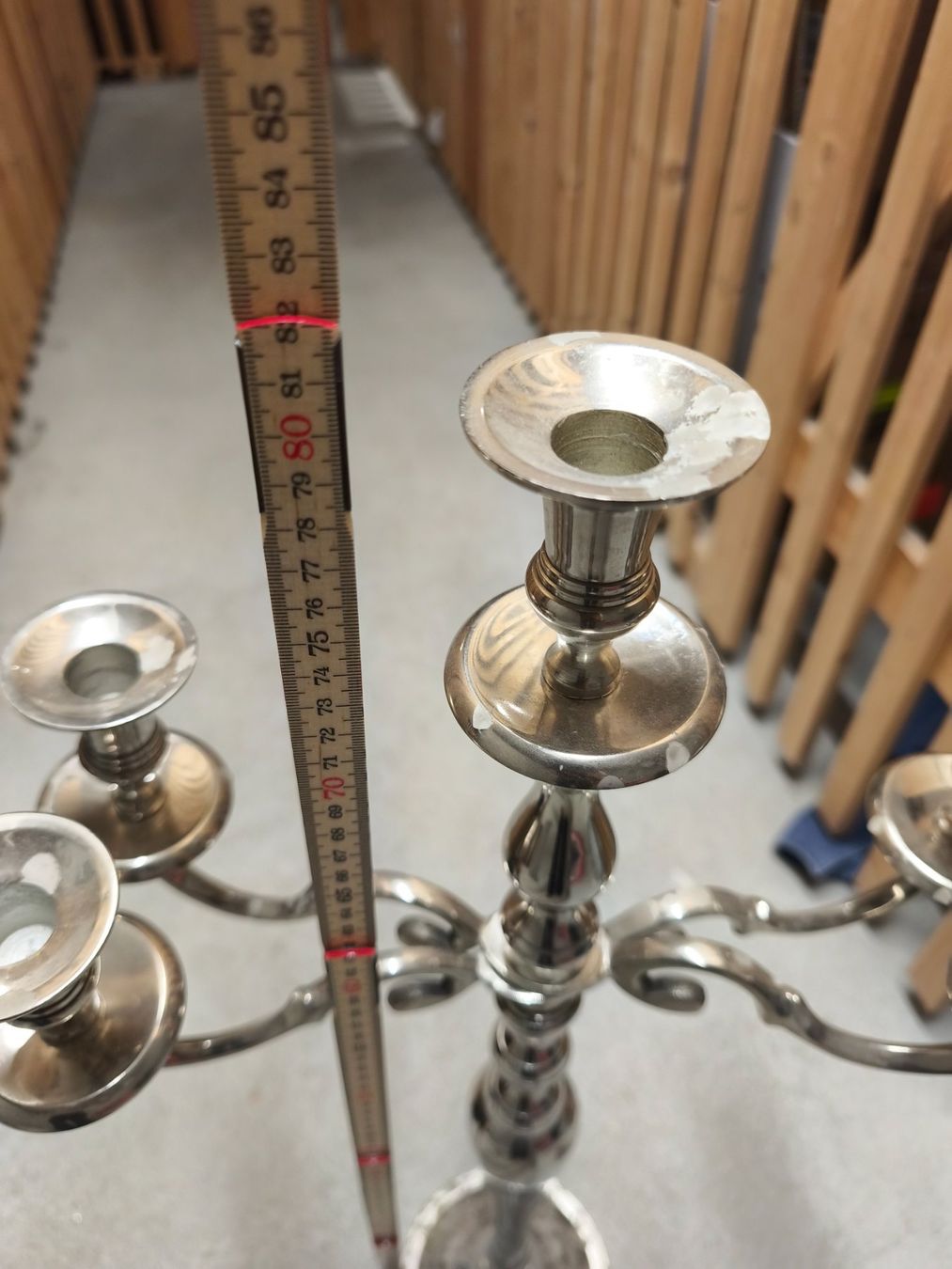 Portacandele: Kerzenständer 5-armig 82cm – Usato da Kloten venduto da nic_9l2c 2