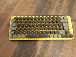 Keyboard Logitech POP Keys Blast Yellow