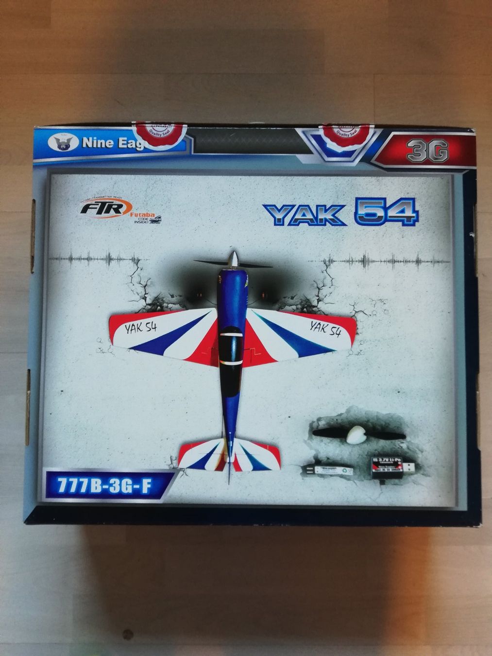 Modellismo RC: ROBBE Nine Eagles YAK 54 3G RC Flugzeug – Nuovo e nell'imballaggio originale da Flüh venduto da AMS-Modellbau 1