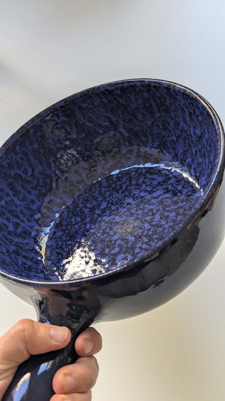 Pentole: Fondue Pot Blue – Usato da Basel venduto da mhg_99c6 1