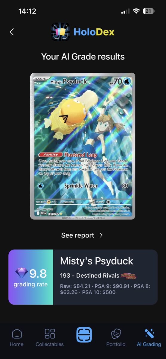 Pokémon Carte collezionabili: Misty's Psyduck 193/182 – Nuovo (secondo la descrizione) da Wittenbach venduto da Ribery796