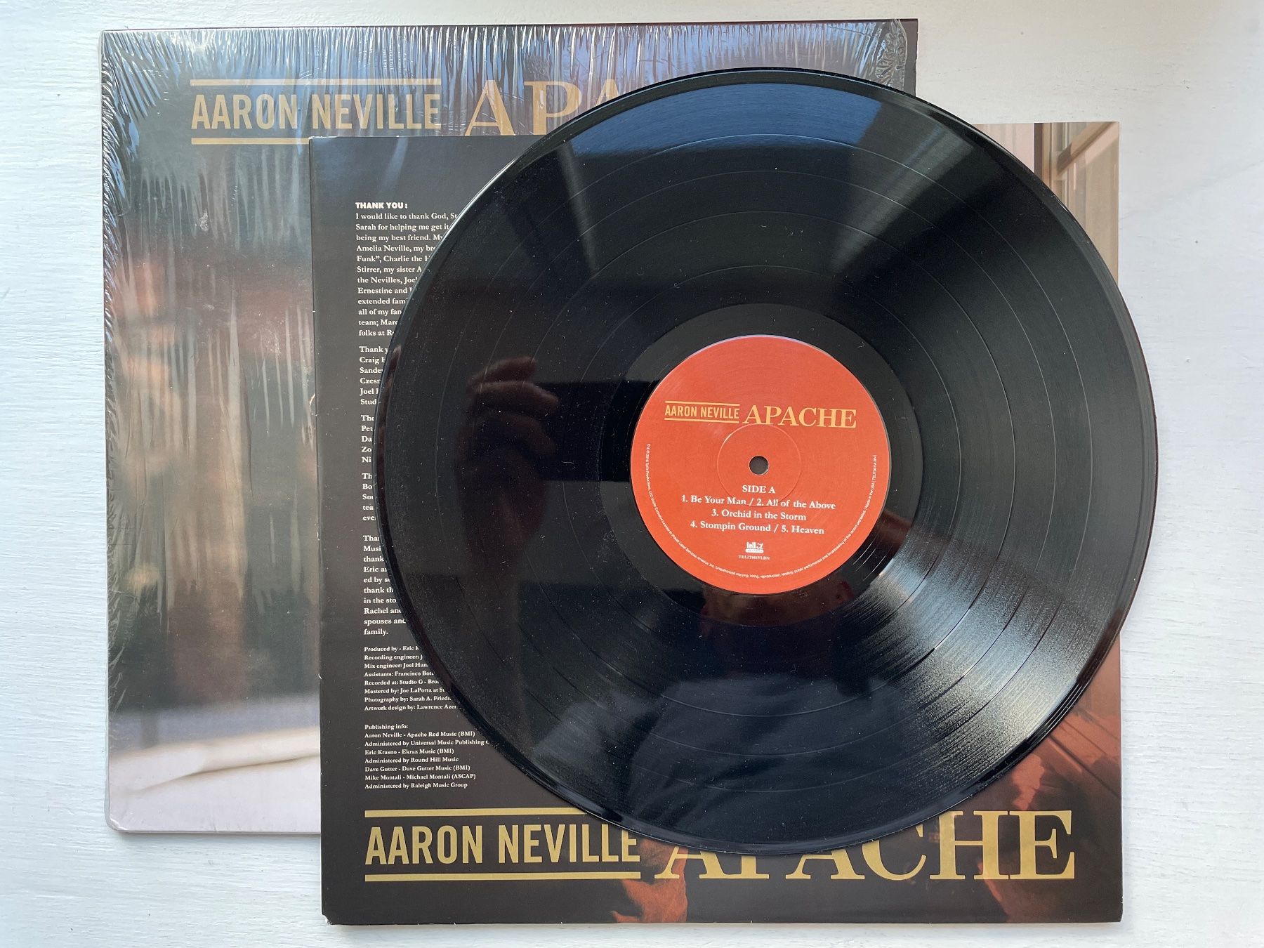 Dischi in vinile: Aaron Neville - Apache - LP, 2016, Barnes & Noble Exclusive – Usato da Zürich venduto da Andy_t71 2