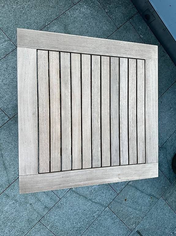 Tavoli: Gartentisch klappar 70x70x74 Teakholz – Nuovo (secondo la descrizione) da Emmenbrücke venduto da Dsfan 2