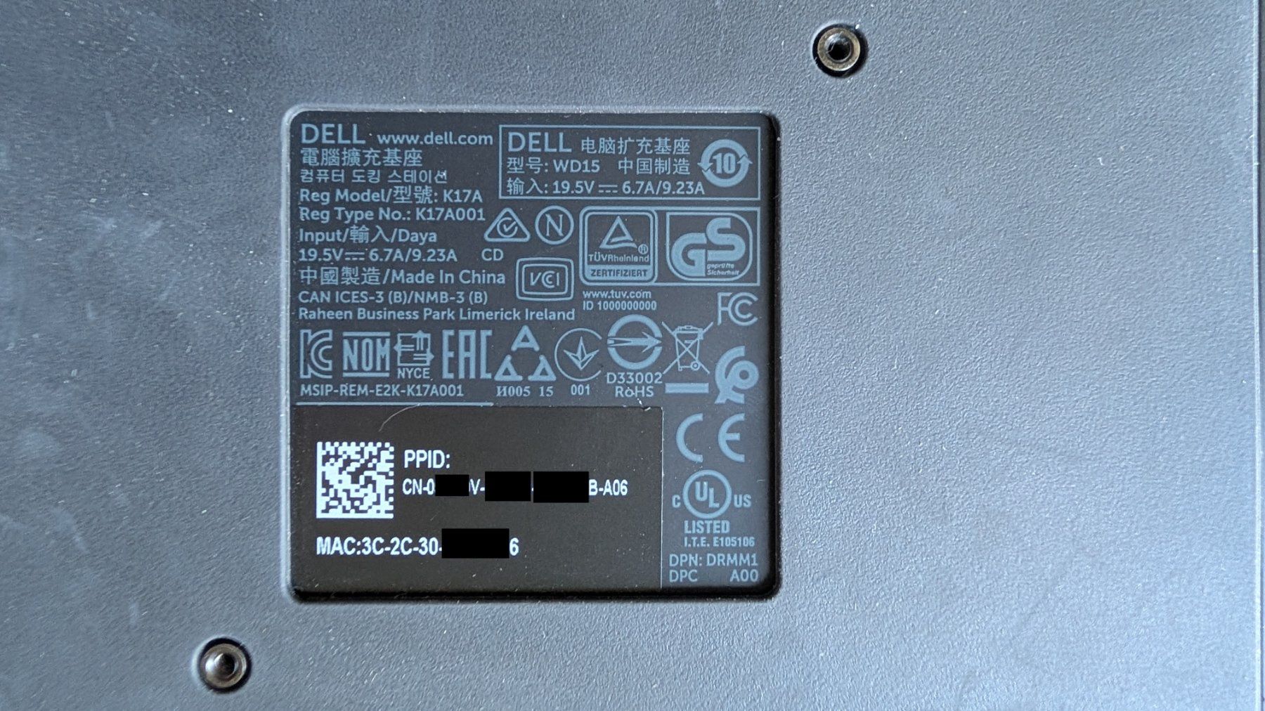 Dell Docking station: Dell Dockingstation WD15, gebraucht, ohne Netzteil – Usato da Geltwil venduto da tom_zf5b