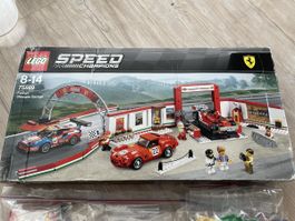Lego Speed Champions Ferrari Garage 75889