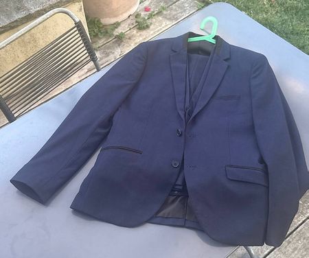 Anzug dunkelblau mit Gilet