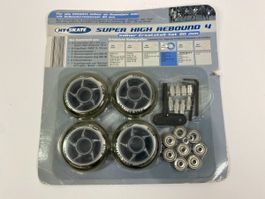 HY SKATE Inline Rollen Ersatzteil-Set 80 mm neu