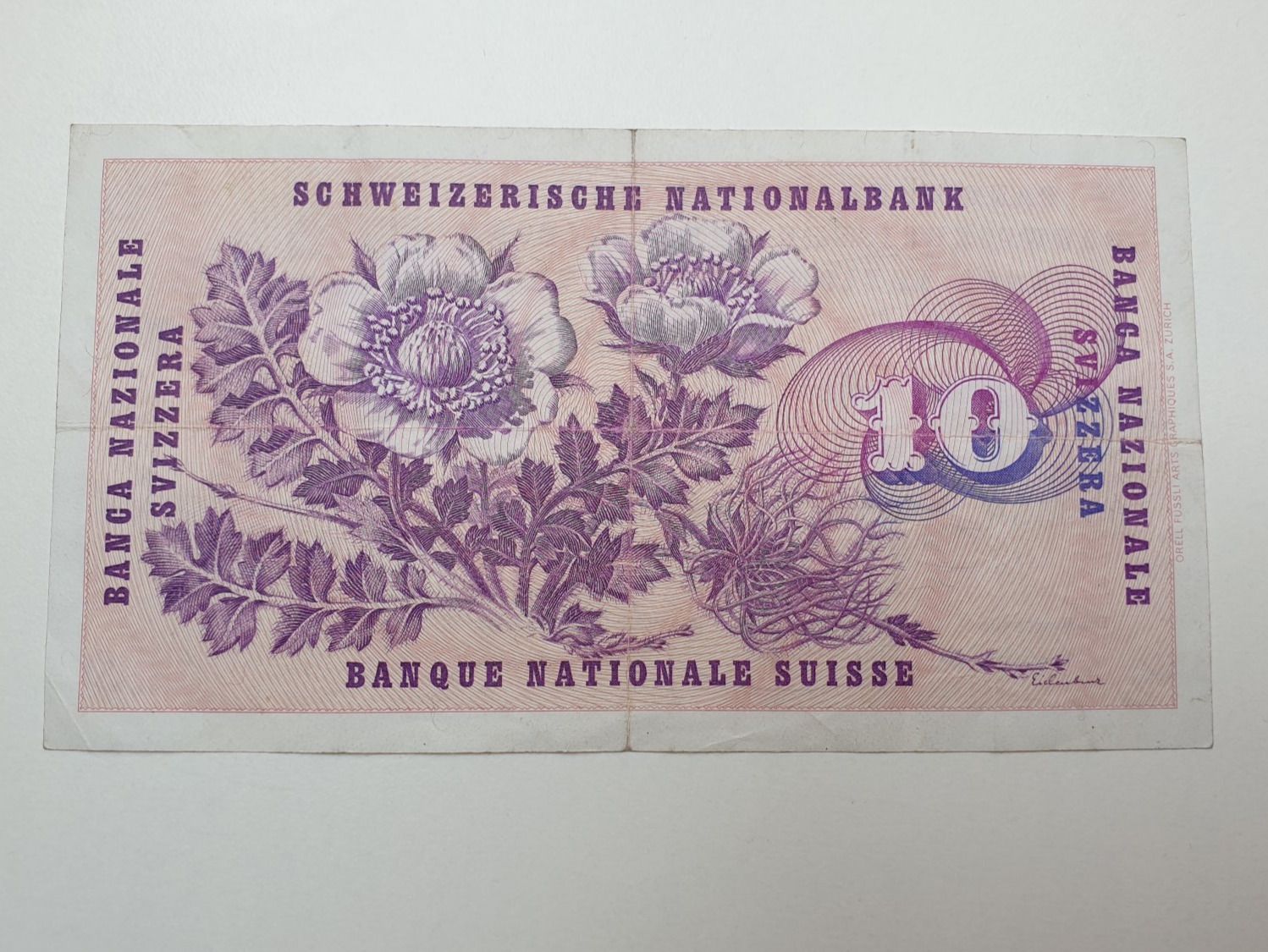 Banconote: 🇨🇭 10 Francs 1973 – Usato da Chavannes-Renens venduto da silverismoney 1