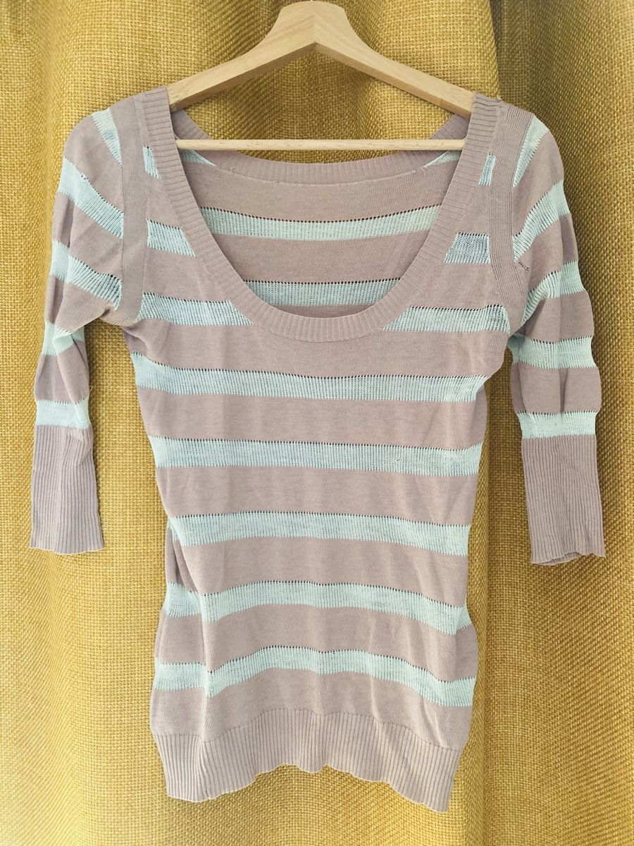 Tops: Top rayé en coton à large encolure – Neu (gemäss Beschreibung) aus Ardon von hel_2sxp 4