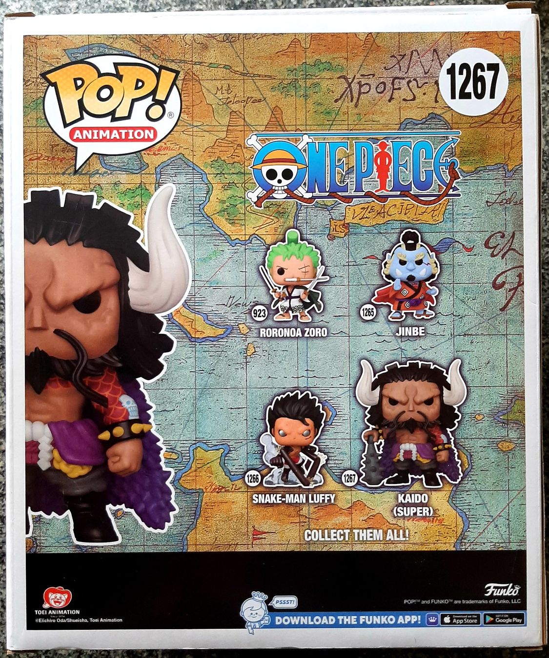 Funko Statuette: Funko Pop One Piece   Kaido 6" – Nuovo e nell'imballaggio originale da Montet (Glâne) venduto da KOADA 1