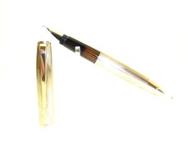 STAEDTLER Gold Doublé Guilloche Füllfederhalter FLEXY 14ct