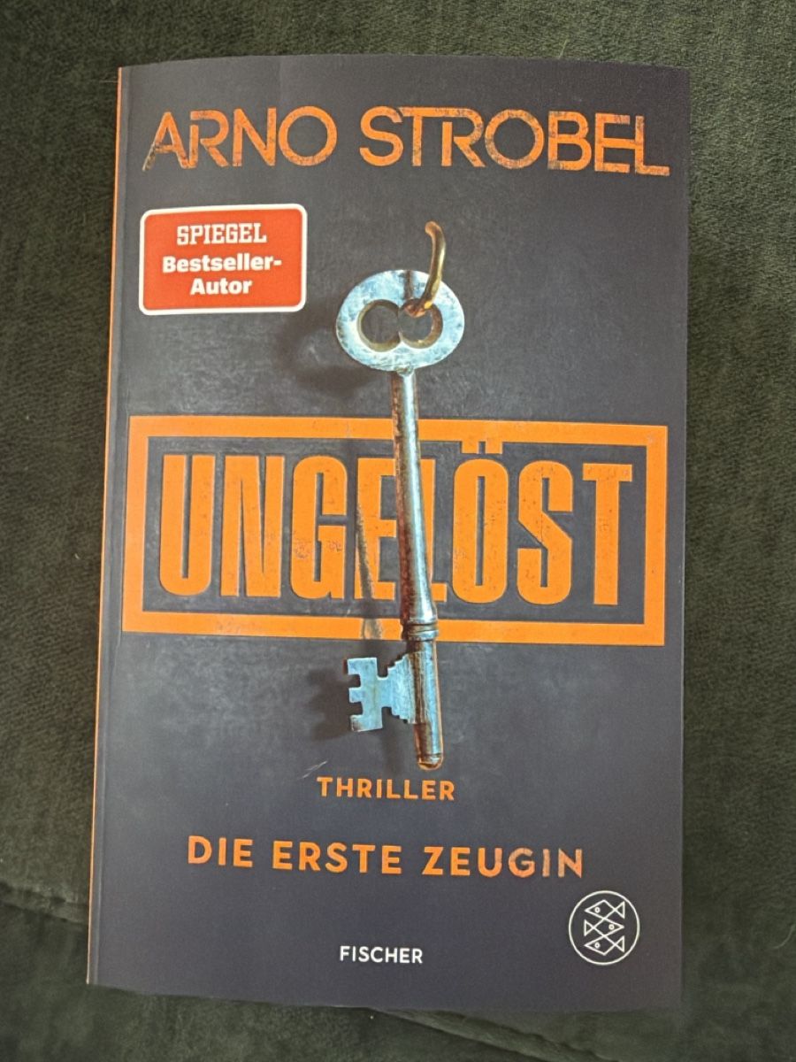 Bücher: A. Strobel - Ungelöst - Die erste Zeugin – Gebraucht aus Kriens von Bergstern86