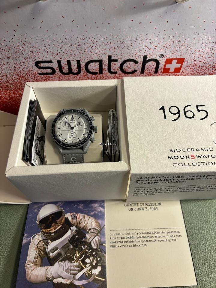 Swatch Orologi: Moonswatch 1965 – Nuovo e nell'imballaggio originale da Biel/Bienne venduto da yuliyabiel 2