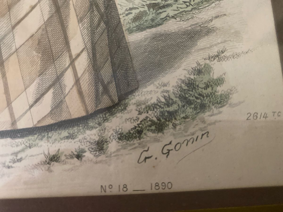 Foto & Immagini: Bild 1890, Revue de la Mode ? – Usato da Adliswil venduto da luzia31 1