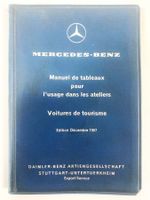 Mercedes-Benz Werkstatthandbuch franz. 1957 Oldtimer Manual