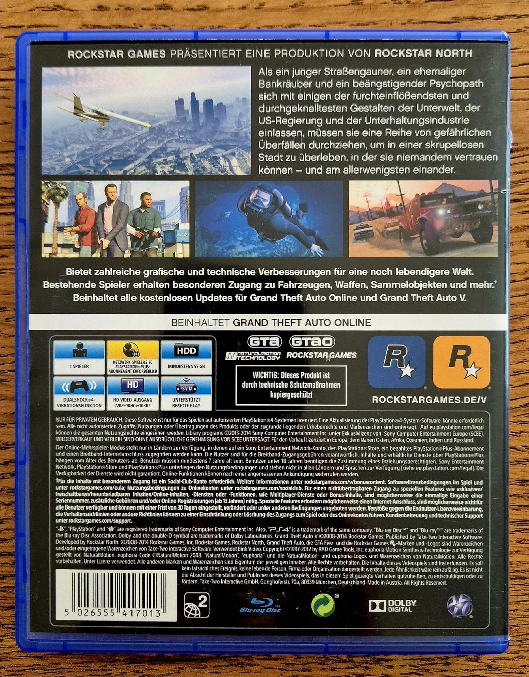 Giochi: Grand Theft Auto 5 PS4 Top Zustand – Nuovo (secondo la descrizione) da Au SG venduto da AlenCompany 1
