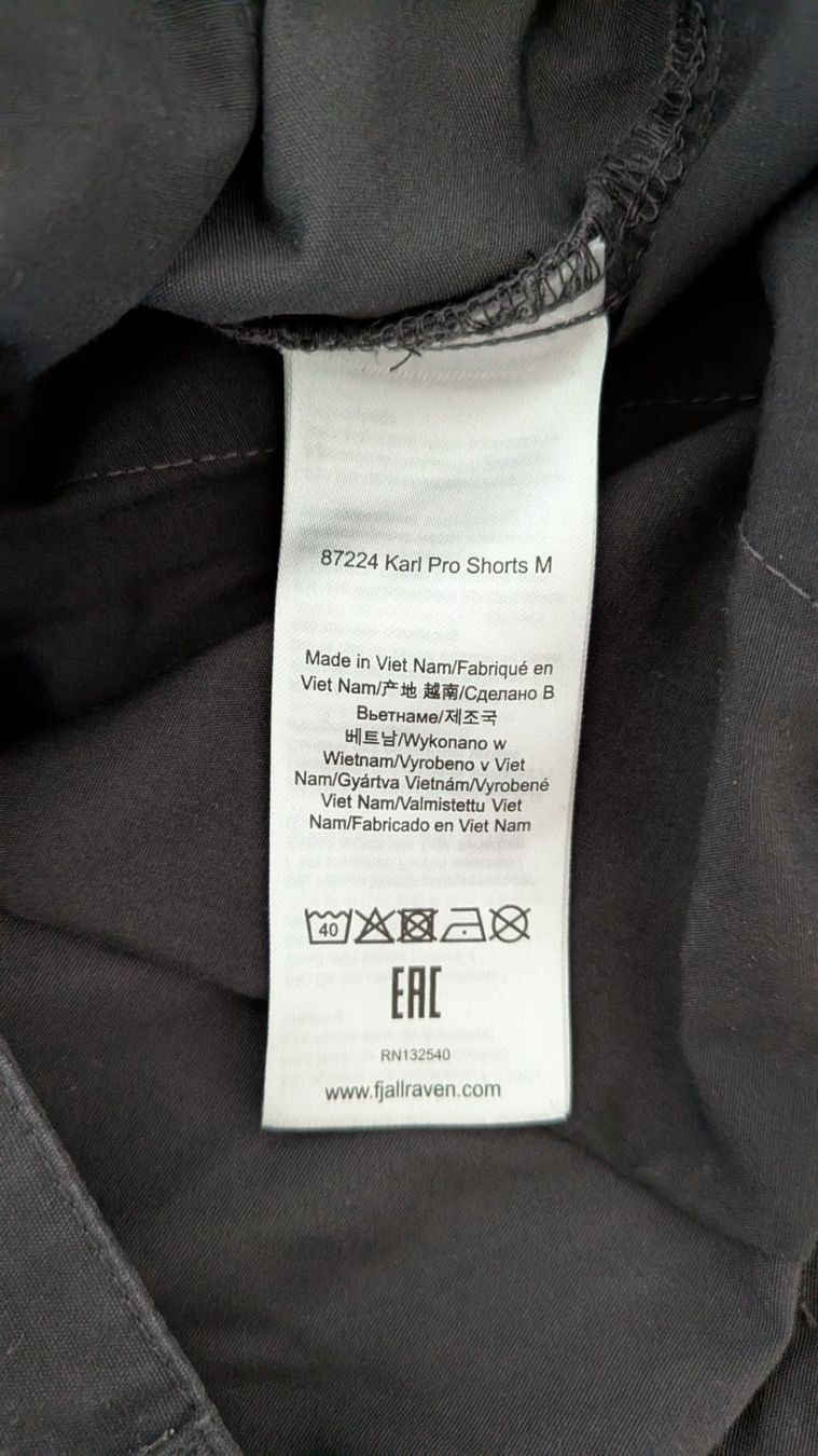 Fjällräven Hosen: Fjällraven Karl Pro Shorts M – Gebraucht aus Tüscherz-Alfermée von Sguido 2
