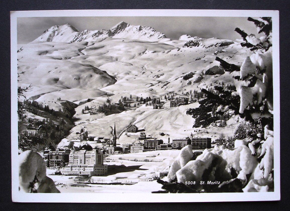 Ansichtskarten: ST. MORITZ Photo Albert Steiner, St. Moritz – Neu (gemäss Beschreibung) aus Jona von philajona
