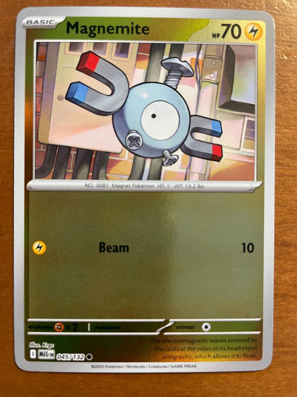 Pokémon Sammelbilder & Trading cards: Pokemon Magnemite Reverse (Versand gratis) – Neu (gemäss Beschreibung) aus Chur von Angerson