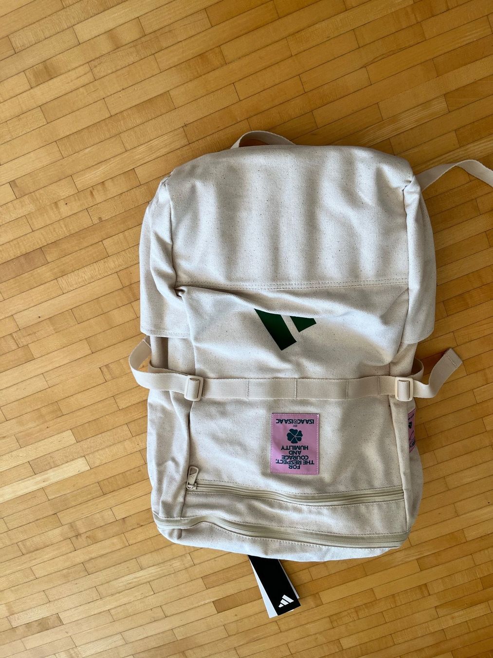 Adidas Zaini: Cotton sports backpack – Nuovo e nell'imballaggio originale da Lausanne venduto da Charles-marie 1