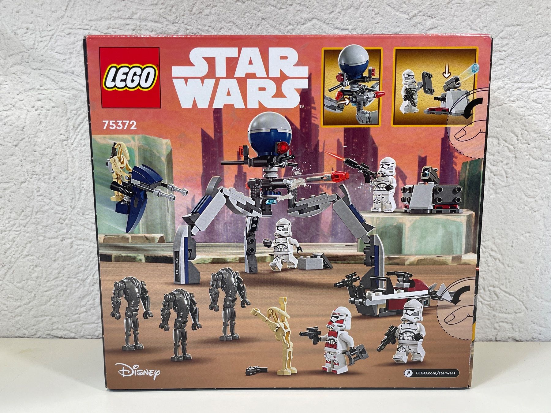 Lego Kit di costruzioni: Lego Star Wars 75372 Clone Trooper & Battle Droid Pack – Nuovo e nell'imballaggio originale da Wilderswil venduto da Modellbahn-Shop-Moll 1