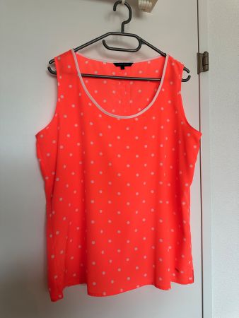 Tommy Hilfiger Sommerbluse orange - L - wie NEU!