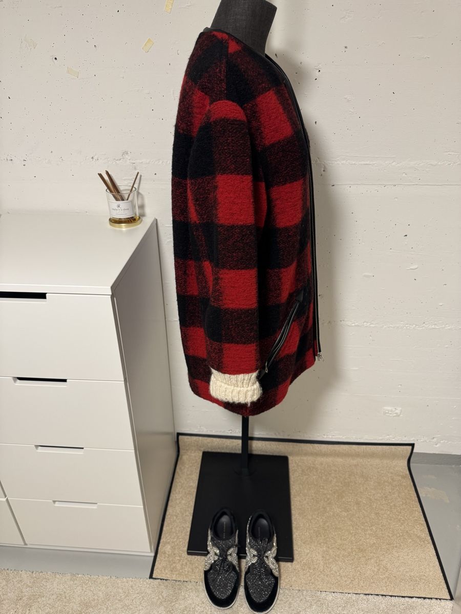 Isabel Marant Giacche: Isabel Marant Étoile Jacket Red/Black Wool Blend Sz 34 – Nuovo (secondo la descrizione) da Sarnen venduto da vik_jw5z 4