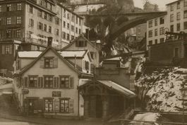 St. Gallen;  Drahtseilbahn nach St. Georgen um 1910