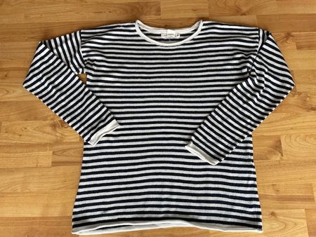 Pullover blau-weiss gestreift, Marke L.O.G.G., Grösse S