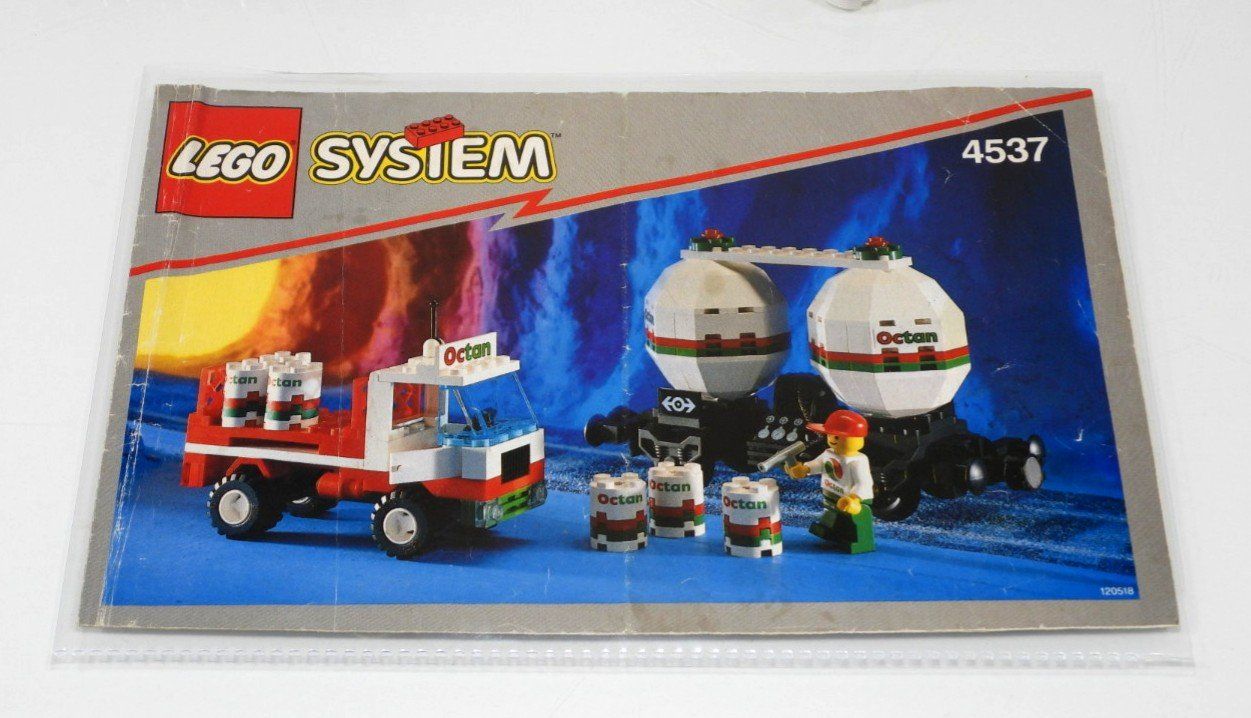 Lego Baukästen: LEGO EISENBAHN 4537 OCTAN TWIN TANK EISENBAHN WAGON – Gebraucht aus Turbenthal von Ddanuh 3
