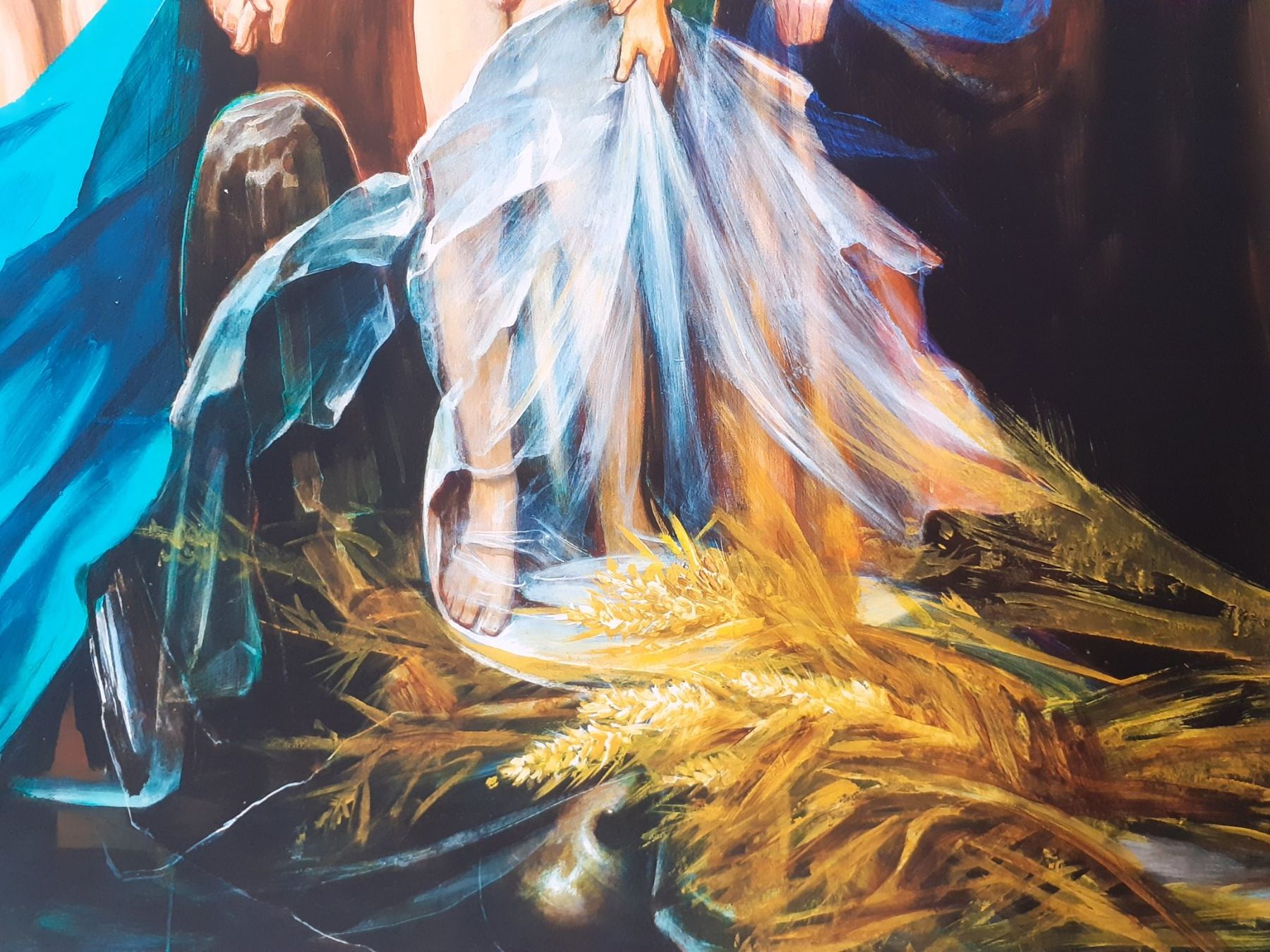 Dipinti: Ernst Bruzek  "Demeter" impression giclée  hand-signiert – Usato da Basel venduto da ideashop 1