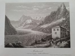 MONTANVERT. MER DE GLACE. VALLEE CHAMOUNI