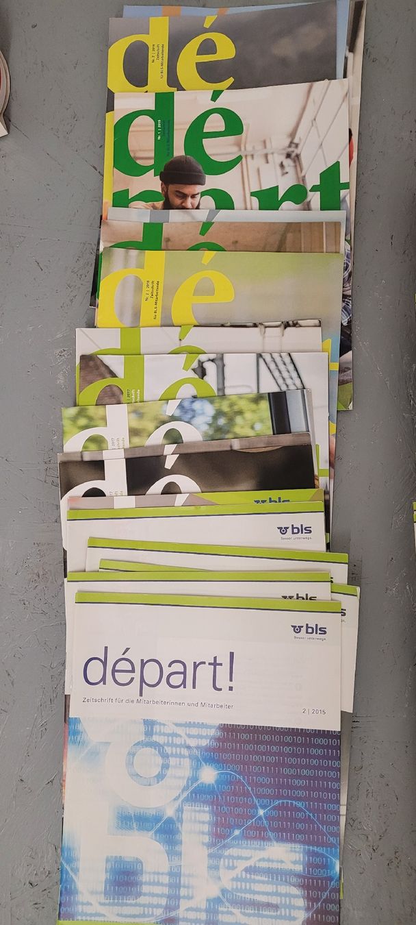 Revues & Magazines: BLS Personalhefte – D'occasion à Spiez par Bls485 4