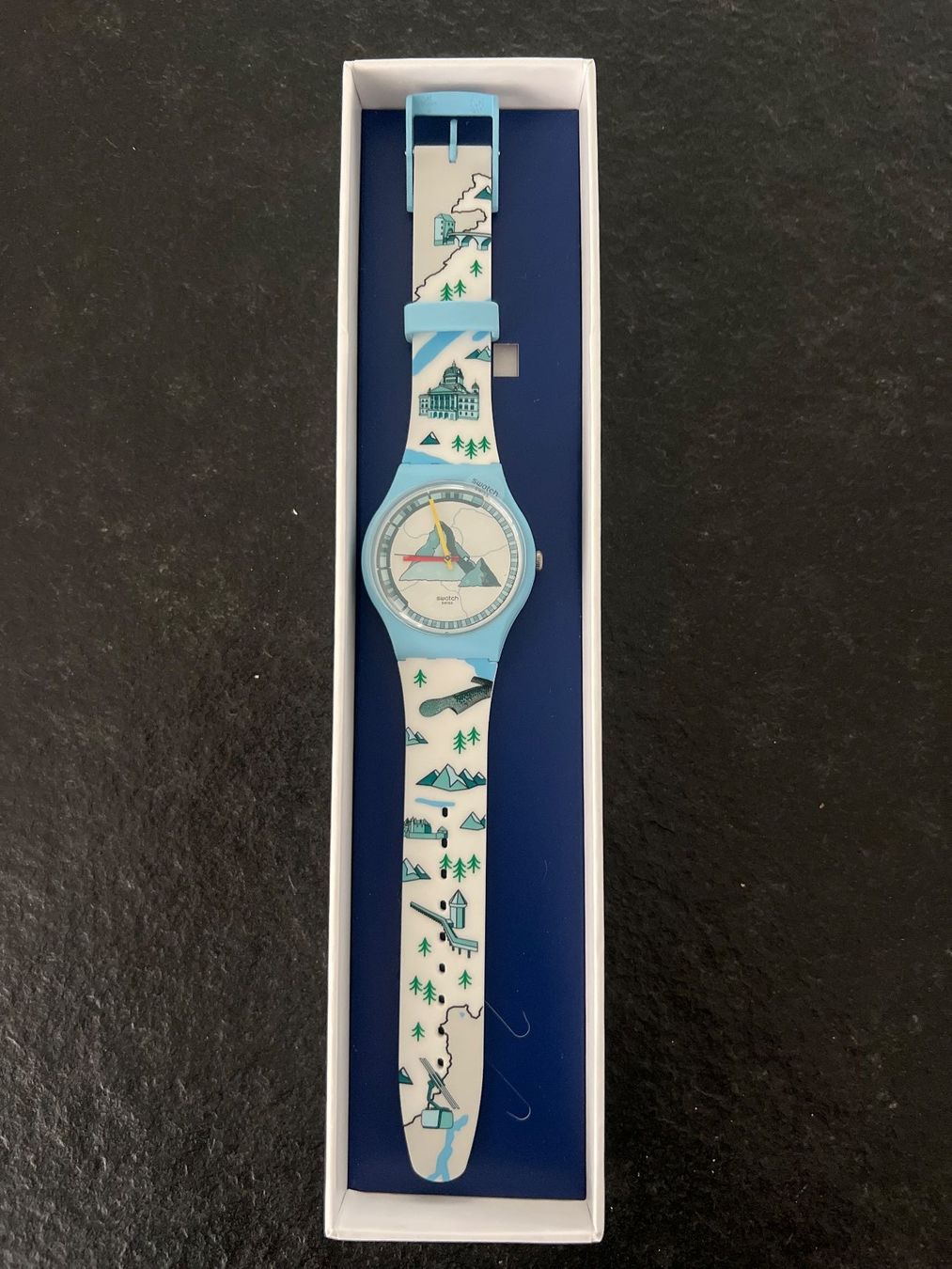 Swatch Orologi: Swatch Aktionärsuhr 2024 – Nuovo e nell'imballaggio originale da Rorschacherberg venduto da Chri2 1