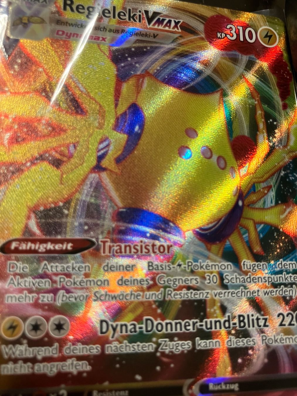 Pokémon Sammelbilder & Trading cards: Regieleki VMAX 058/195 – Gebraucht aus Baar von Elmo43