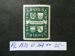 FL 1939 Nr. 147 postfrisch