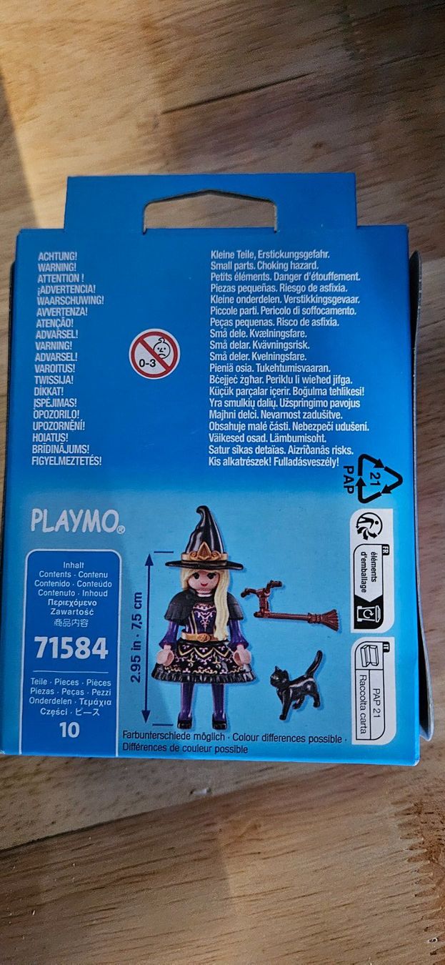 Playmobil Giocattoli: Hexe mit Katze (71584) - Special Plus - OVP – Nuovo e nell'imballaggio originale da Rohrbach venduto da Emiflo 1