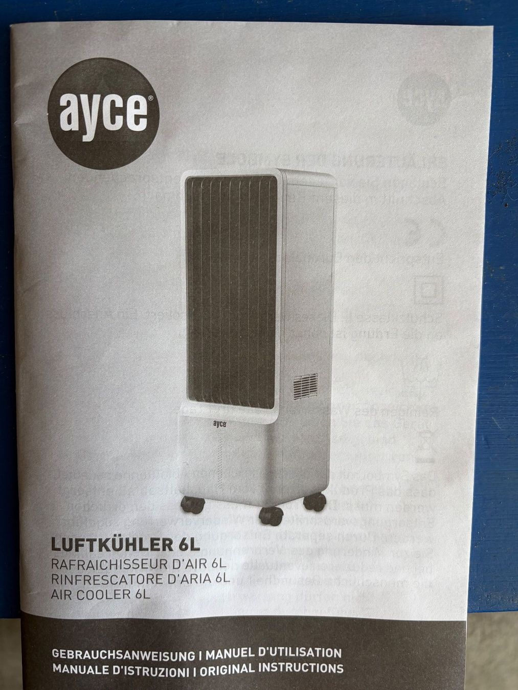 Deodoranti per ambiente: Ayce Luftkühler 6L – Nuovo (secondo la descrizione) da Affoltern am Albis venduto da rog_lh9j 2