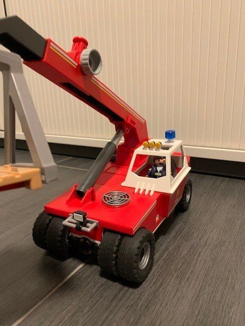Playmobil Feuerwehr-Teleskoplader | Kaufen auf Ricardo