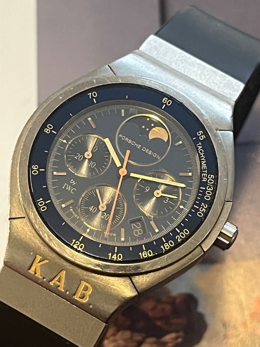 IWC Uhren: IWC Porsche Design Moonphase chronographe – Gebraucht aus GENEVE von hehakasapa 8