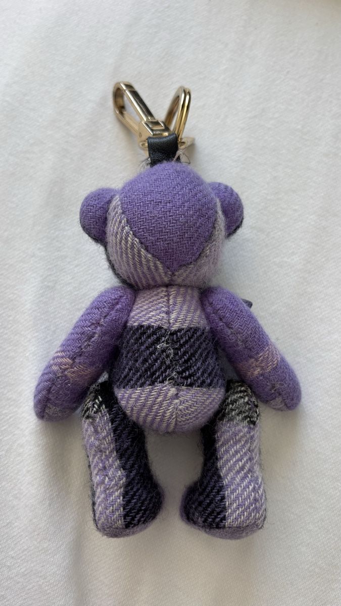 Burberry Portachiavi: Burberry Teddy Bear Bag Charm – Usato da Bulle venduto da sof_595k 1