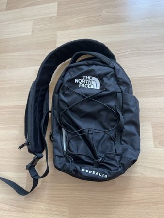 The North Face Borealis Umhaengetasche schwarz guter Zustand