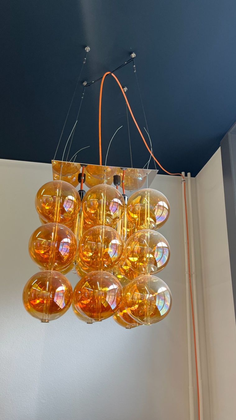 Lampen: Lampe "27 Spheres Orange" - Johanna Grawunder – Gebraucht aus St-Blaise von pau_5yfn 4