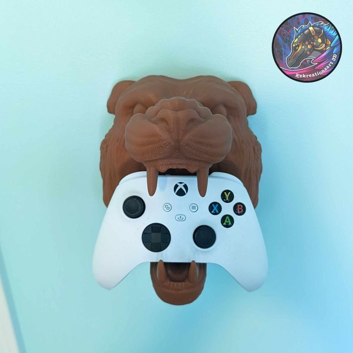 Autres décorations & accessoires: Tiger Controller-Halter – Gaming Ständer 3D-Druck – Neuf avec emballage d'origine à Dietikon par You_Want_We_Print 4