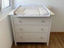 IKEA HEMNES Kommode mit Wickelaufsatz